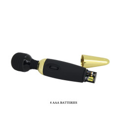 Pretty Love Vibro Power Wand Gold Pretty Love - Tête 45mm